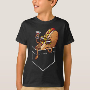 Camiseta Guay Hot Dog Design Para Hombres Mujeres Niños Dis