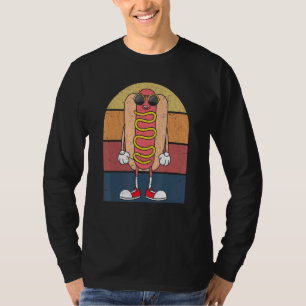 Camiseta Guay Hot Dog Fast Food Gafas de sol Ron de carne m