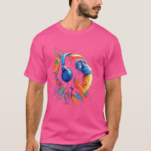 Camiseta Guay Howler Monkey Headphone Music Navidades de ar