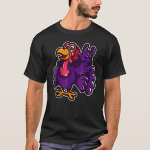 Camiseta Guay I Love You Rótulo Language Turkey Thankending