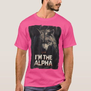 Camiseta Guay I M The Alpha Wolf Trendy