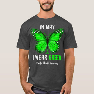 Camiseta Guay I Wear Green Para Concienciar Sobre La Salud