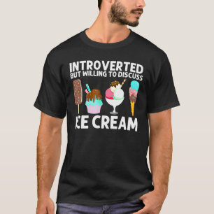 Camiseta Guay Ice Cream Art Para Hombres Mujeres Gelato Con