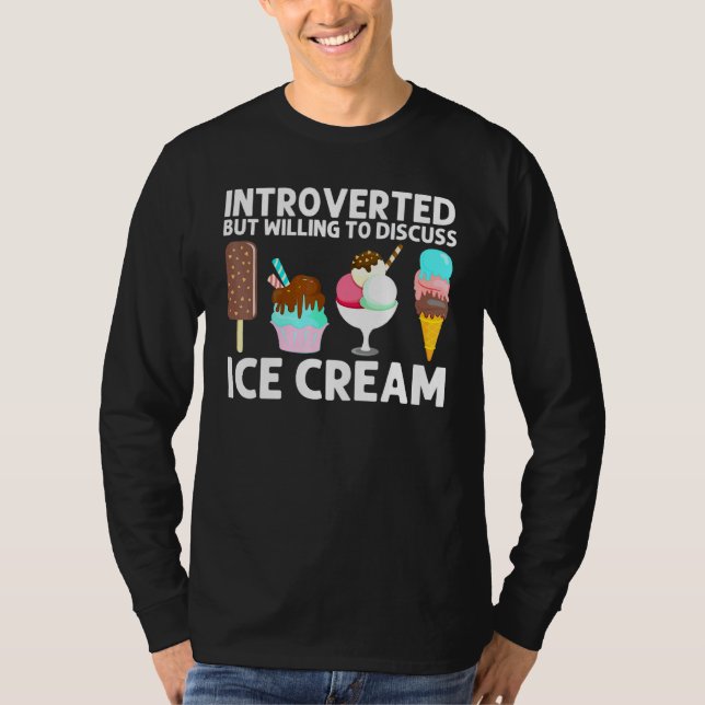 Camiseta Guay Ice Cream Art Para Hombres Mujeres Gelato Con (Anverso)