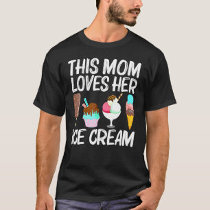 Camiseta Guay Ice Cream Art Para Mamá Mama Gelato Cone Cong