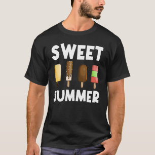 Camiseta Guay Ice Pop Para Hombres Mujeres Helado Mano Cong