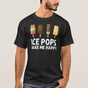 Camiseta Guay Ice Pop Para Hombres Mujeres Helado Mano Cong