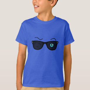 Camiseta Guay icónico winkS negro sunglasseS