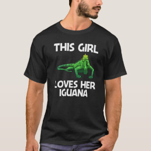 Camiseta Guay Iguana Para Chicas Niños Lizard Reptile Herpe