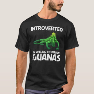 Camiseta Guay Iguana Para Hombres Mujeres Reptiles Lizard H