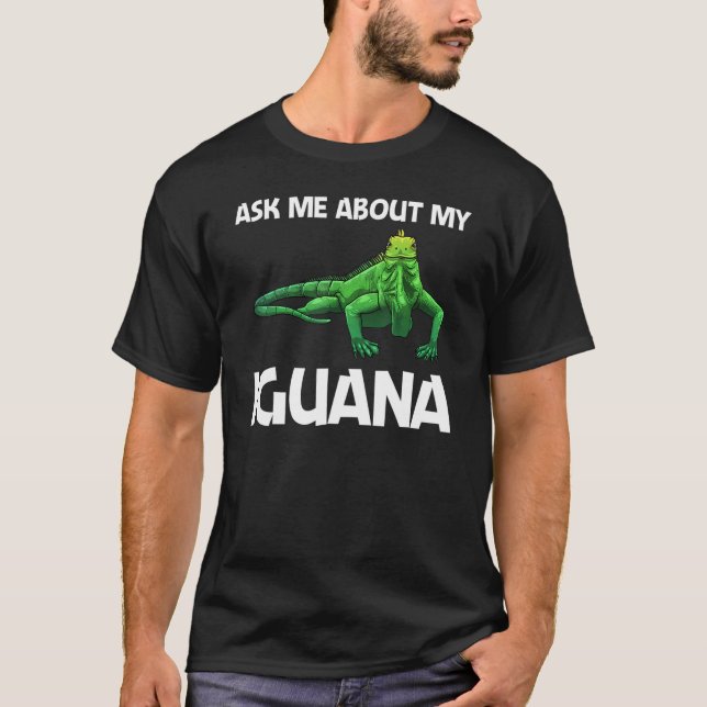 Camiseta Guay Iguana Para Hombres Mujeres Reptiles Lizard H (Anverso)