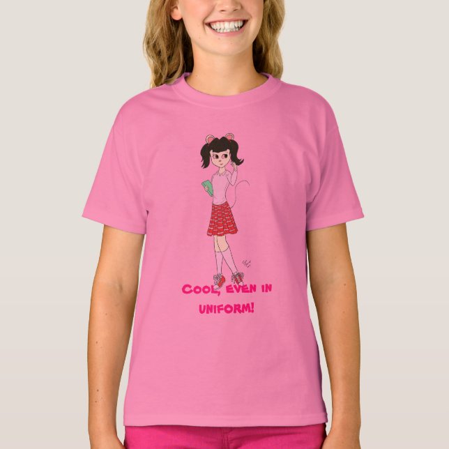 Camiseta ¡Guay, incluso con uniforme! (Anverso)