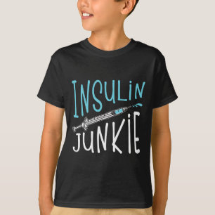 Camiseta Guay Insulina Junkie Fun Diabetes Awareness Gift M
