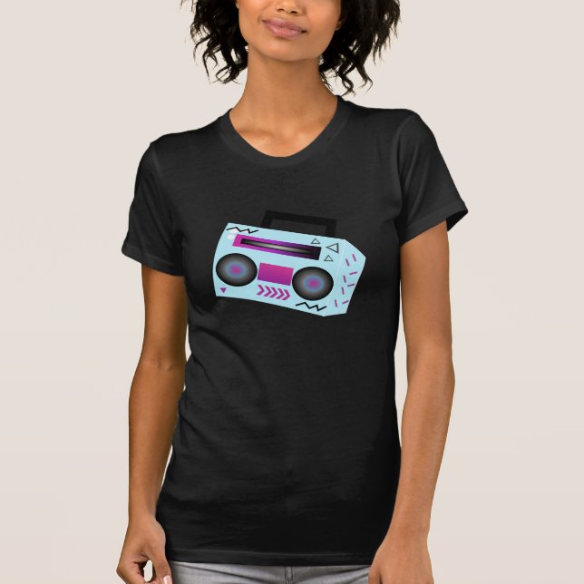 Camiseta Guay Isometric Boom Box Music Bass (Anverso)
