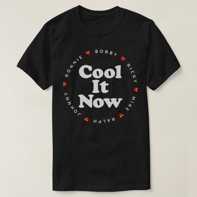 Camiseta Guay It Now Ronnie Bobby Ricky Mike Ralph y Joh (Diseño del anverso)