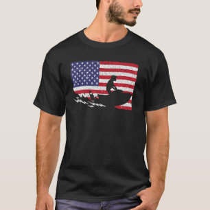Camiseta Guay Jet Ski Para Hombres Mujeres Esquiadoras Band