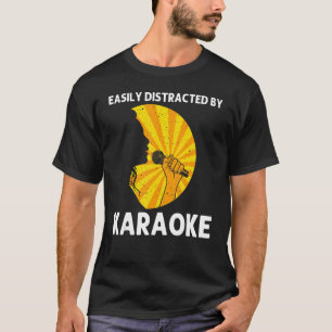 Camiseta Guay Karaoke Para Hombres Cantante Micrófono Karao