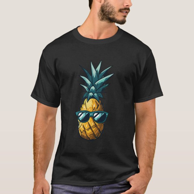 Camiseta Guay Kawaii Pineapple - Diseño de fruta divertida (Anverso)