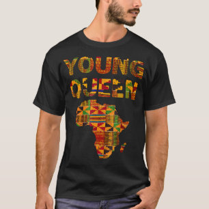 Camiseta Guay Kente Cloth Arte Niños Chicas Impresión Afric