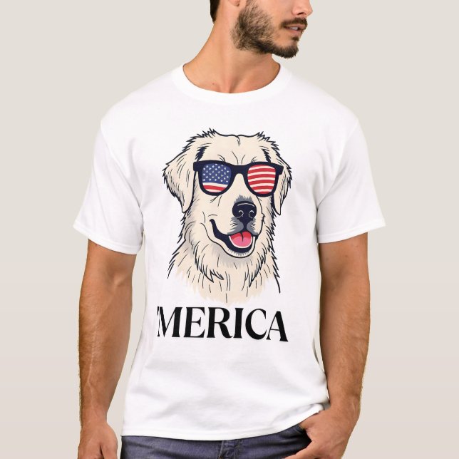 Camiseta Guay Labrador 'Ropa del Día de la Independencia de (Anverso)