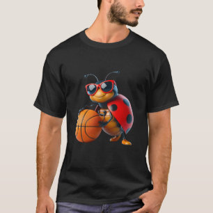 Camiseta Guay LadyBug Play BasketBall Insectos Lover Basket