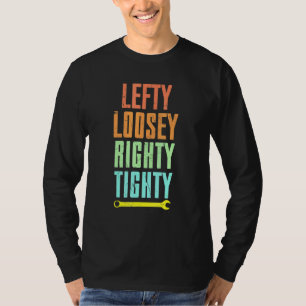 Camiseta Guay Lefty Loosey Righty Wrench Artwork Rep