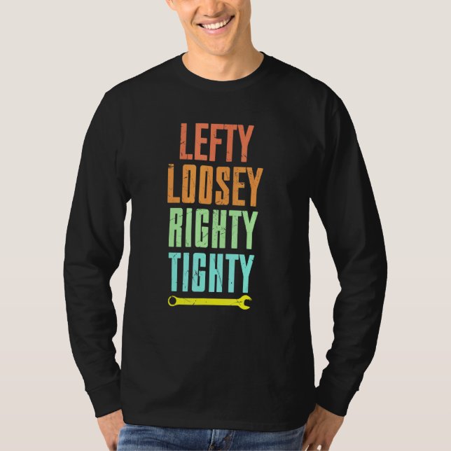 Camiseta Guay Lefty Loosey Righty Wrench Artwork Rep (Anverso)
