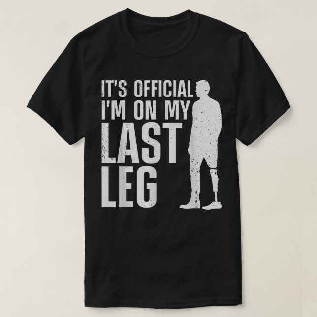 Camiseta Guay Leg Amputee Art Para Hombres Mujeres Prostéti (Diseño del anverso)