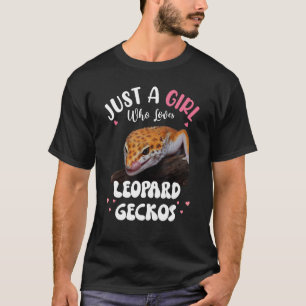 Camiseta Guay Leopard Gecko Para Chicas Mascota Lizard Rept