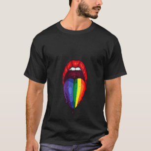 Camiseta Guay Lgbt Orgullo Lip Y Lluvia Graciosa