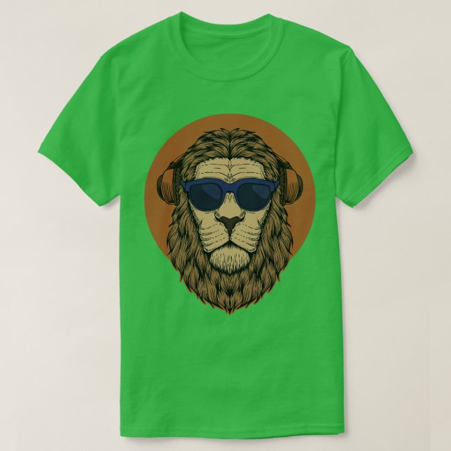 Camiseta Guay Lion Head (Diseño del anverso)