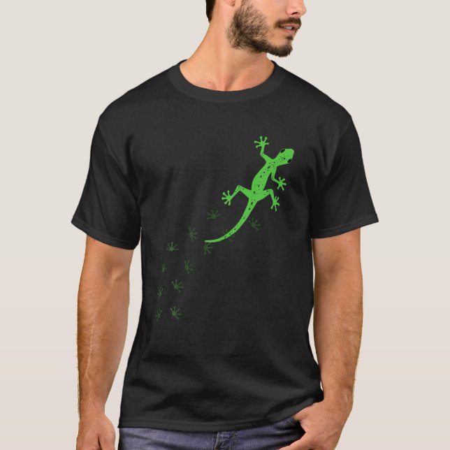 Camiseta Guay Lizard Design Para Hombres Mujeres Mascota Ge (Anverso)