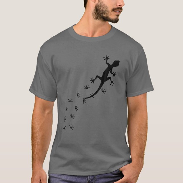 Camiseta Guay Lizard Design Para Hombres Mujeres Mascota Ge (Anverso)