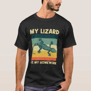 Camiseta Guay Lizard Design Para Niños Reptile Animal Li