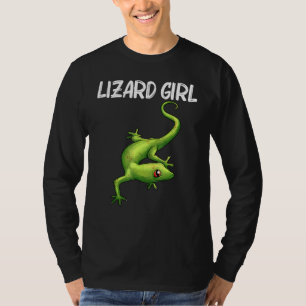 Camiseta Guay Lizard Para Chicas Niños Gecko Green Reptile