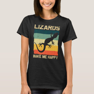 Camiseta Guay Lizard Para Hombres Mujeres Reptiles Crested 