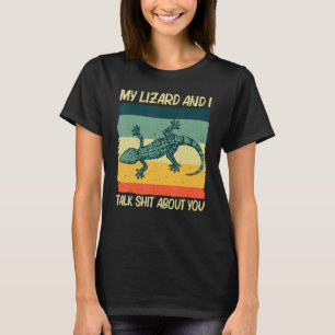 Camiseta Guay Lizard Para Hombres Mujeres Reptiles Lizard A
