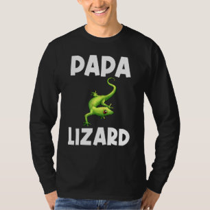 Camiseta Guay Lizard Para Hombres Padre Gecko Green Reptile