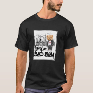Camiseta Guay London Teddy Bear Skyline Illu