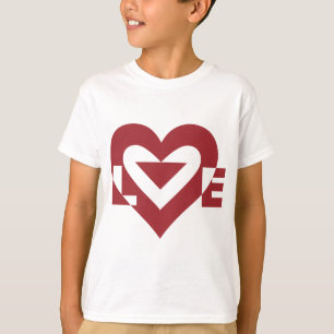 Camiseta Guay Love Graphic, Burgandy