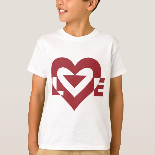 Camiseta Guay Love Graphic, Burgandy (Anverso)