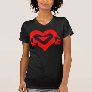 Camiseta Guay Love Graphic, rojo