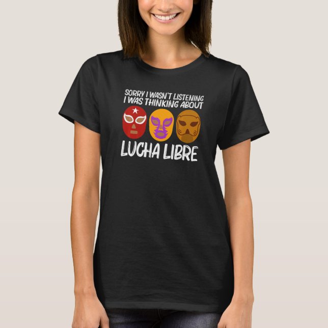 Camiseta Guay Lucha Libre Para Hombres Mujeres Luchador Gue (Anverso)