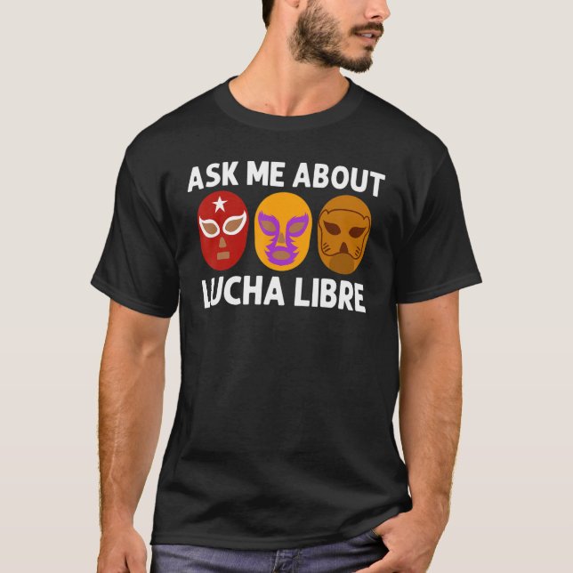 Camiseta Guay Lucha Libre Para Hombres Mujeres Luchador Gue (Anverso)