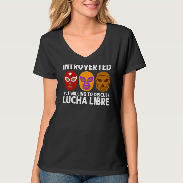 Camiseta Guay Lucha Libre Para Hombres Mujeres Luchador Gue (Anverso)