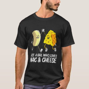 Camiseta Guay Mac & Cheese Para Chicas Niños Quesos Hornead