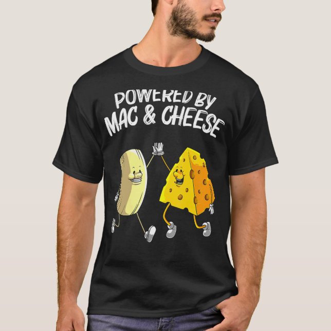 Camiseta Guay Mac & Cheese Para Hombres Mujeres Quesos Horn (Anverso)