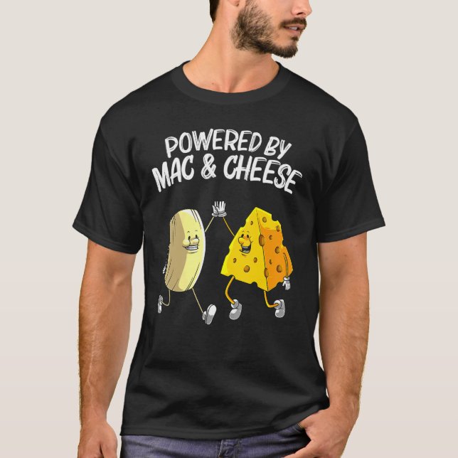 Camiseta Guay Mac & Cheese Para Hombres Mujeres Quesos Horn (Anverso)