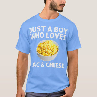 Camiseta Guay Mac Y Queso Para Niños Macaroni Alimentos Par