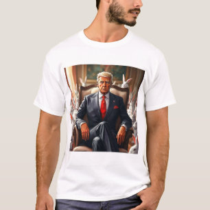 Camiseta Guay MAGA Rabbit TRUMP rodeado de BUNNYS divertido